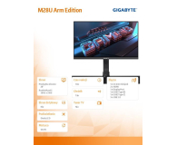 Gigabyte M28U AE - 1111812 - zdjęcie 12